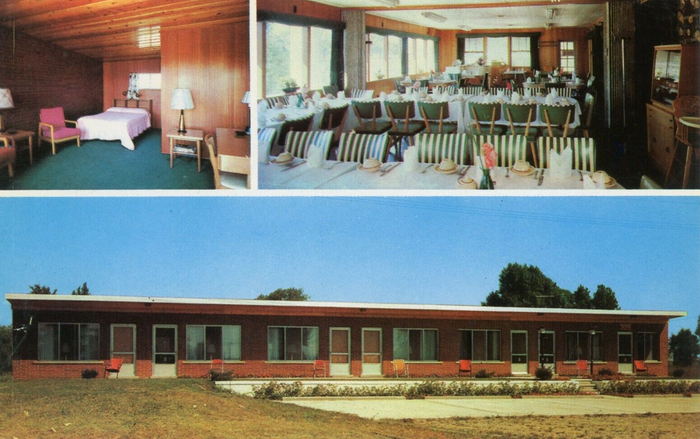 Motel Barbu - OLD POSTCARD VIEW